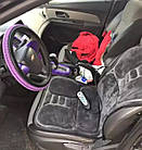 Масажна накидка Benbo YJ-308D Lux — масажер для спини та шиї, для авто, дому та офісу, фото 3