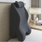 Подушка для лежання на ліжку, читання та розваг, знімна наволочка, ергономічний дизайн P-61, фото 4