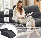 Подушка для лежання на ліжку, читання та розваг, знімна наволочка, ергономічний дизайн P-61, фото 6