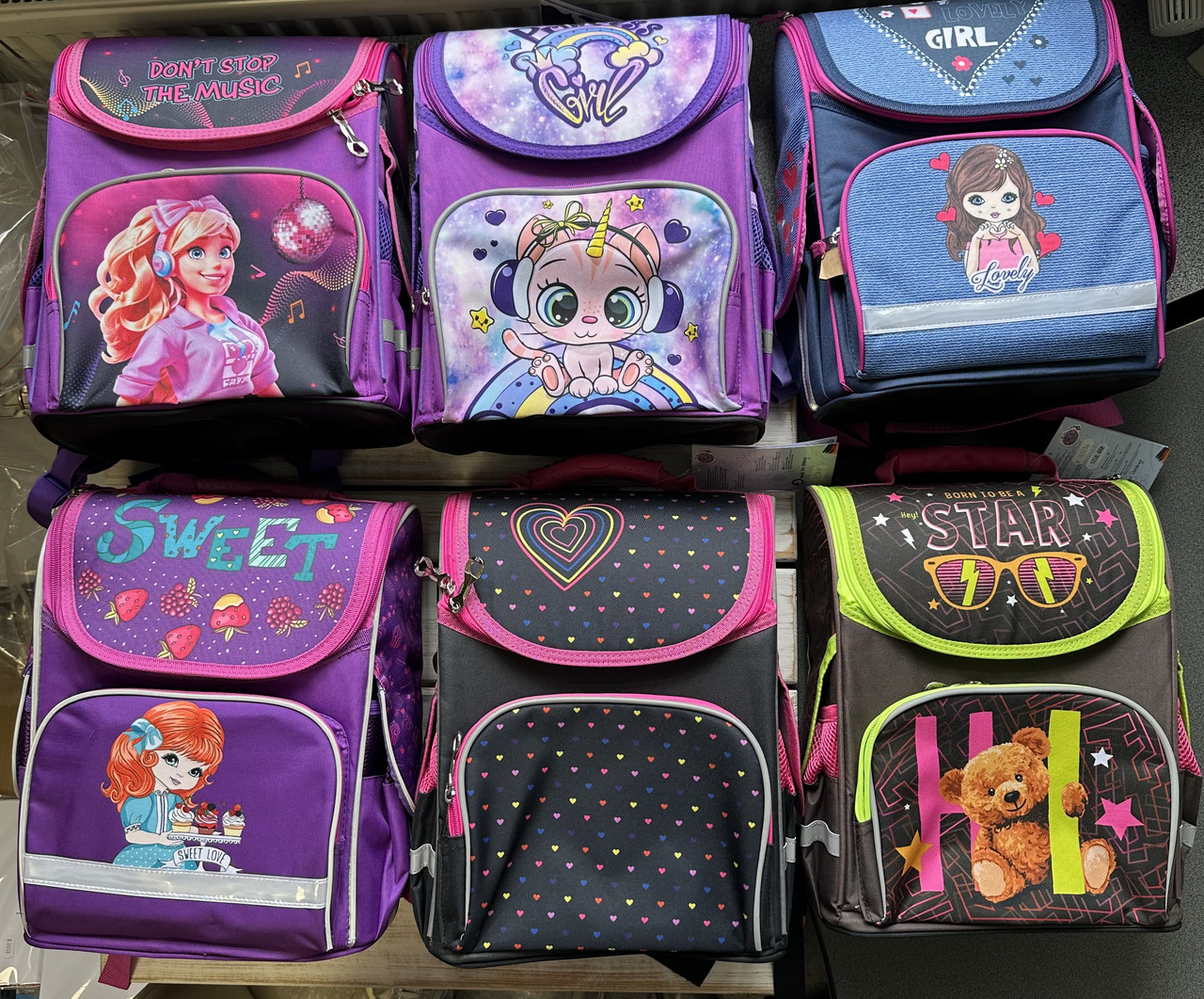 Рюкзак ортопедичний для дівчинки в асортименті, фото 1