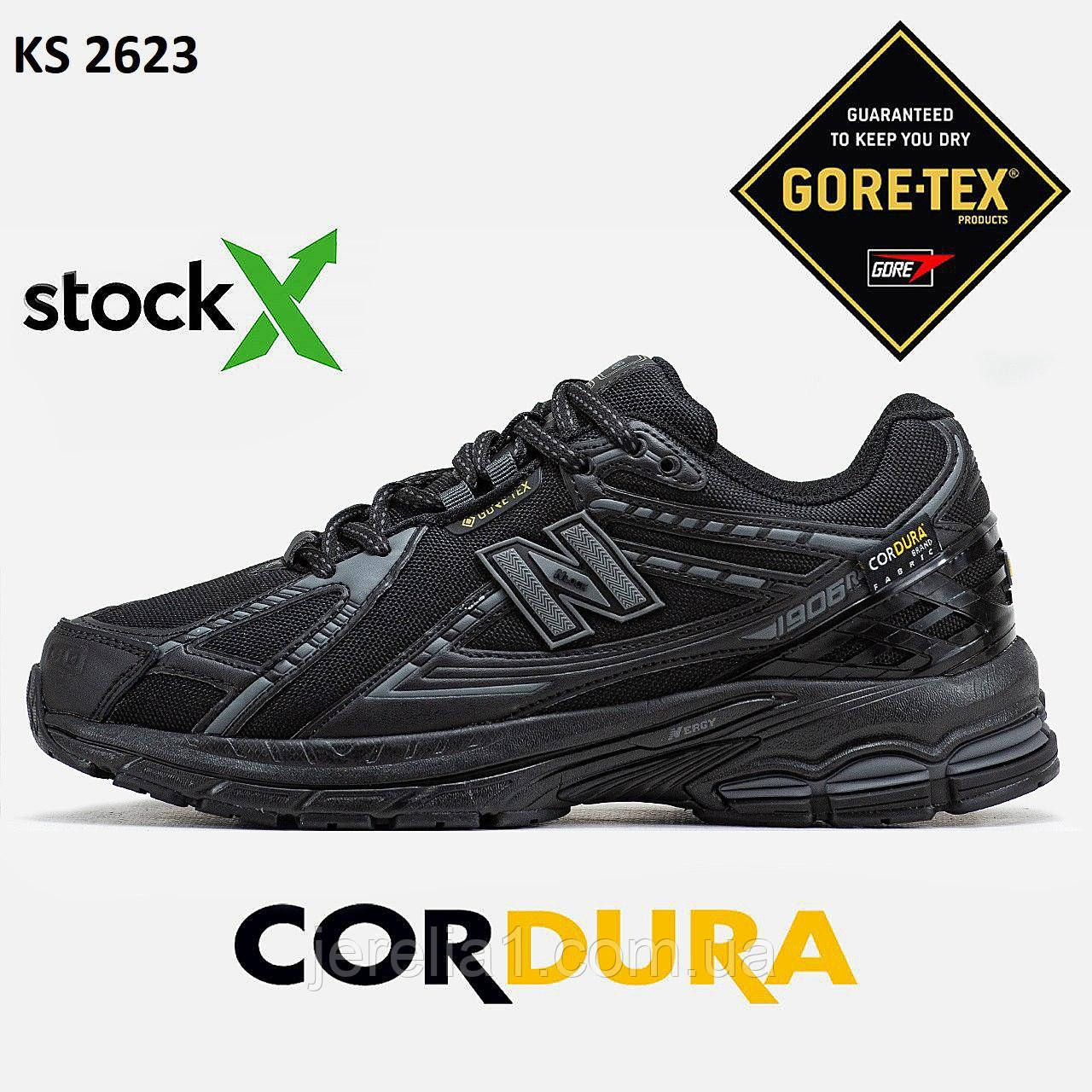 Кросівки New Balance 1906R Cordura Gore-Tex Black Gray ТЕРМО, фото 1