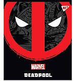 Зошит учнівський "YES" 18 арк. /765194/ "Marvel. Hero shields", клітинка, офсетний папір 60 г/м², неон + софт-тач, фото 4