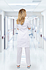 Халат медичний жіночий Lux Form Джулія білий для лікаря медсестри косметолога, фото 5