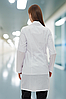 Халат медичний жіночий Lux Form Класик Шик білий для лікаря медсестри косметолога, фото 4