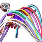 Гнучкий неон 5 метрів usb, bluetooth Неонова світлодіодна LED стрічка з пультом і керуванням через смартфон, фото 3