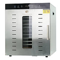 Професійний дегідратор Tekhniko DH-10HB-SS (10 сталевих лотків) — для фруктів, овочів, м'яса та пастили