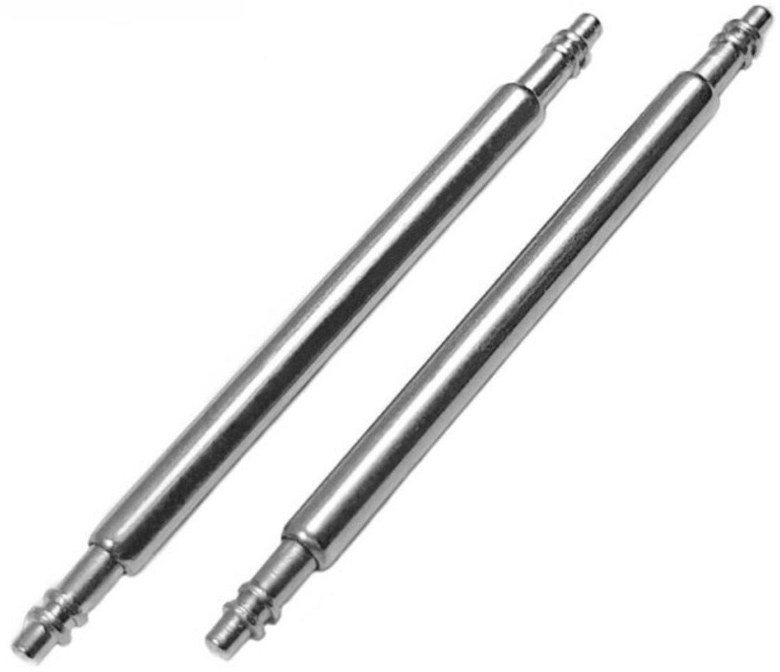 Кріплення шпилька втулка-голка для ремінця годинника шириною 20 mm (пара 2 шт), фото 1