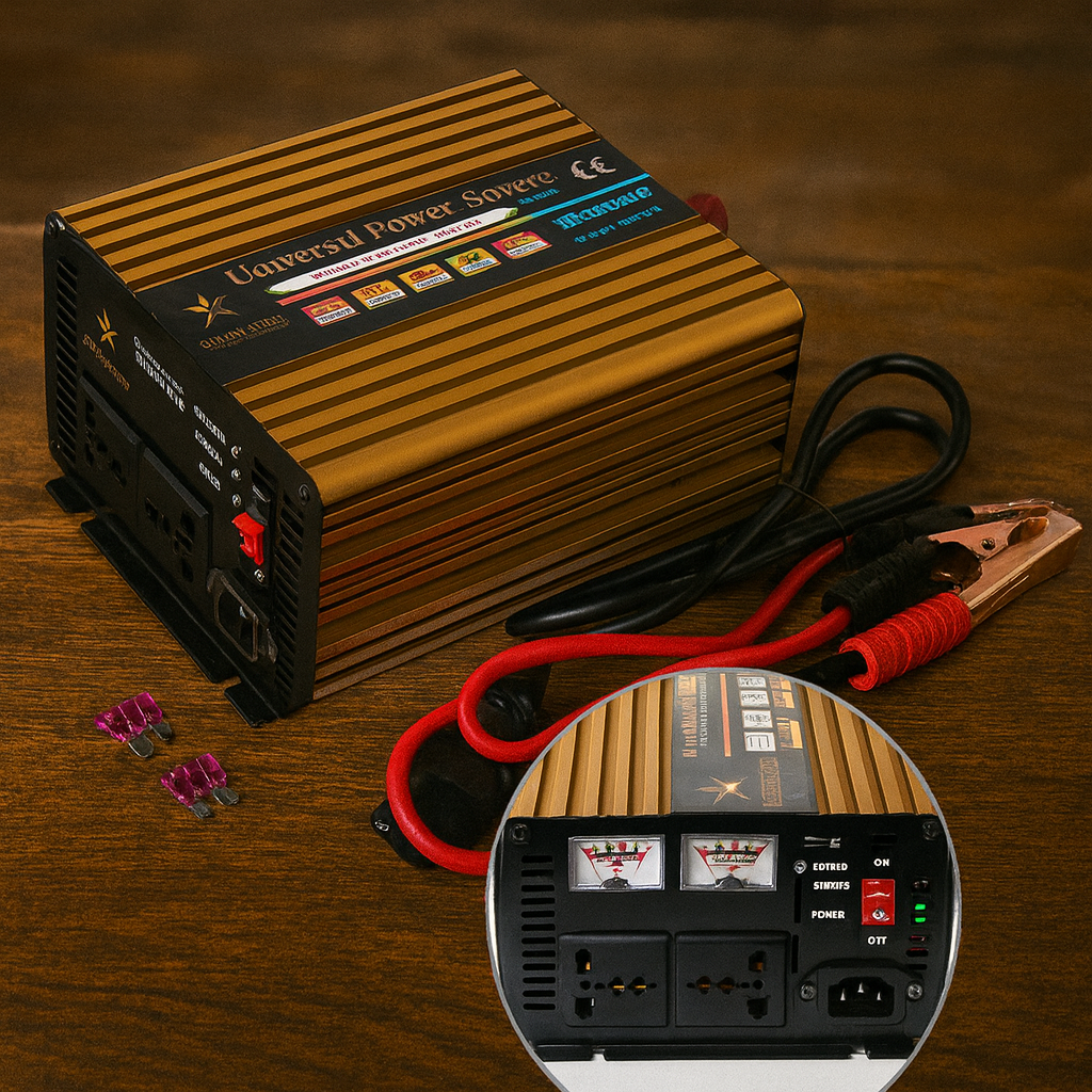 Модифікований інвертор LC-Star Solar 1000Вт, подвійний вихід, стабільне живлення для обладнання, фото 1