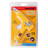 Пістолет для термоклею PINSUN 20W з тонким стержнем 0.7 мм для ремонту, рукоділля та моделювання, фото 2
