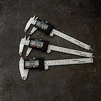 Штангенциркуль електронний MEASURING 150 мм (6") з цифровою індикацією, точність 0,02 мм