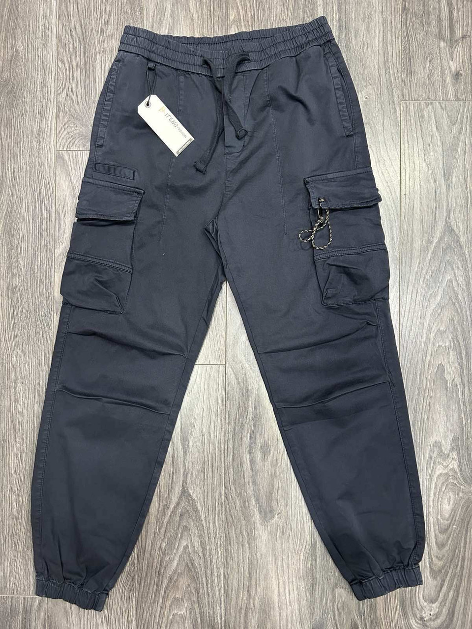 Чоловічі джоггери карго Iteno, Туреччина, розміри 48–58,33  Темно-синій, фото 1