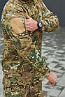 🔥 Куртка Soft Shell - Multicam (для полювання та риболовлі, тактичні, теплі, військові), фото 9