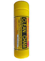 Ганчірка серветка для витирання автомоміля жовта замшева 58*43*0,2 см 150 
грам клас А, ( в тубі)