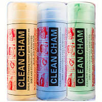 Ганчірка серветка для витирання кузова автомоміля замшева кольорова 40*28*0,2 
см 63 грама ( в тубі)