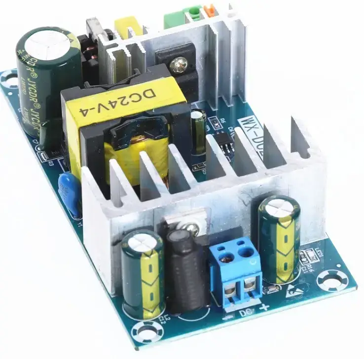 Імпульсний блок живлення 100 Вт 220В – 24В 4А | AC-DC перетворювач напруги, фото 1