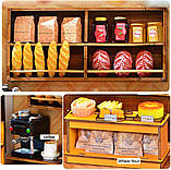 Румбокс Пекарня Roombox Boulangerie DIY CuteBee Інтер'єрний конструктор BM-880, фото 4