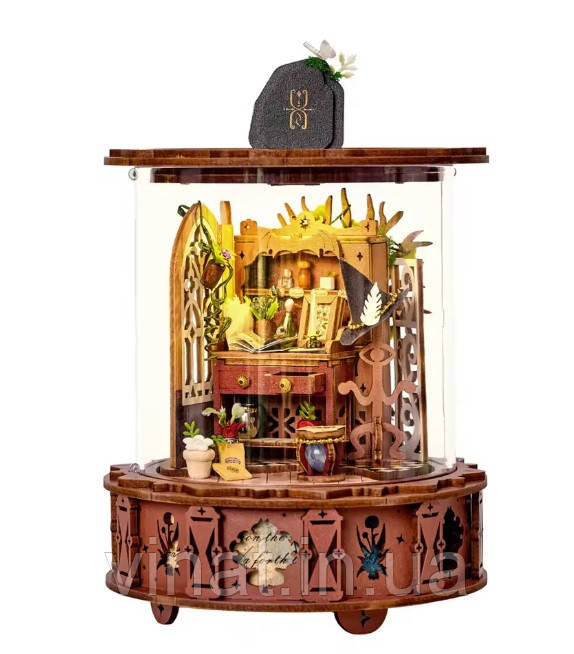 Румбокс Чарівна музична скринька Roombox Magic Music Box Інтер'єрний конструктор 3D A-1011, фото 1