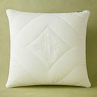 Подушка бамбук Bamboo 70х70 см IDEIA бамбукова антиалергійна м'яка з блискавкою для сну