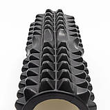 Масажний ролик PowerPlay PP_4405, EVA-піна, чорний, 33×12 см - для йоги, фітнесу, реабілітації, фото 5