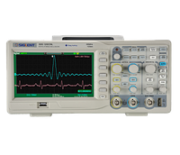 SIGLENT SDS1202CNL+ Цифровой осциллограф 2 канала, полоса 200 МГц, выборка 2 ГВ/с Pass/Fail функция