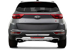 Задня накладка V1 2015-2019 (пластик) для Kia Sportage рр