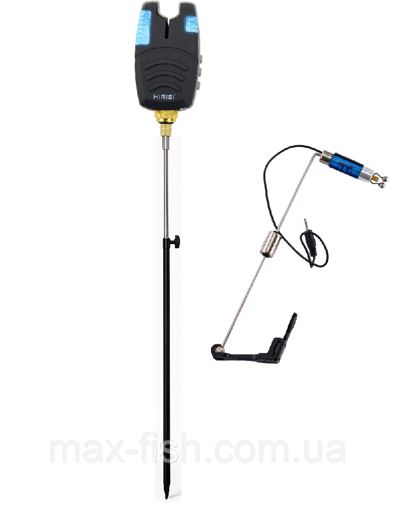 Комплект Свінгер та Сигналізатор клювання і стойка 1+1 Hirisi B1139 для риболовлі, фото 1