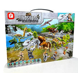 Конструктор для дітей динозаври lego jurassic world 3700, Конструктор для хлопчиків парк юрського періоду