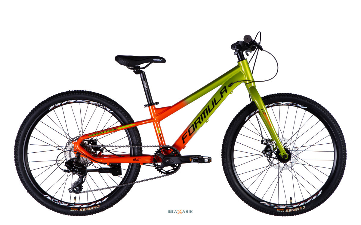 Велосипед 24/quot; Formula ACID DD CS (рама 11/quot;) AL зелено-помаранчевий, фото 1