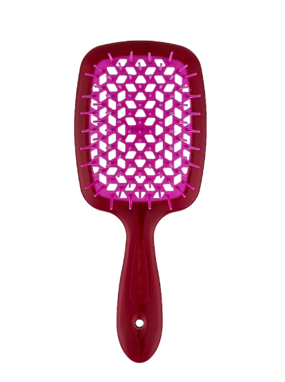 Щітка для волосся Janeke Superbrush Бордово-фіолетова, фото 1