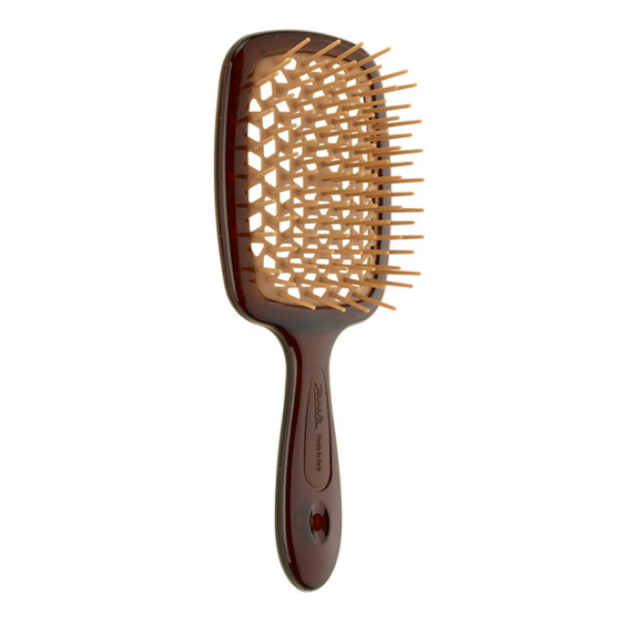 Щітка для волосся Janeke Superbrush Коричнево-бежева, фото 1