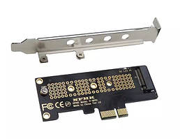 Адаптер PCI-e X1 - M.2 NVMe, TRY N-M2X1 чорний