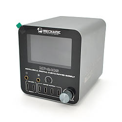 Блок живлення з цифровою індикацією MECHANIC MP-2405, 24V 5A, регульований, 3-режим, 2*PD3.1, 4*TYPE-C.