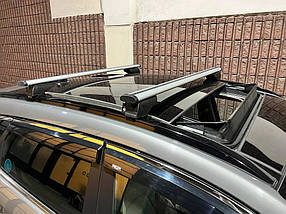 Перемички на вбудовані рейлінги під ключ Wizard V2 (2 шт) 125см чорні для бмв 2 серія Active Tourer F45/46 2014-2021 рр