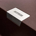 Гранітна мийка для кухні Platinum 8650 DIAMOND матова (моко), фото 6