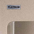 Гранітна мийка для кухні Platinum 7850 Bogema матовий Титан, фото 7