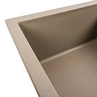 Гранітна мийка для кухні Platinum 7950 Selena матовий Титан, фото 4