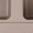 Гранітна мийка для кухні Platinum 7850 HARMONY матова Дюна, фото 7