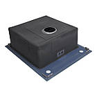 Кухонна мийка Handmade WHITE GLASS 600х510х200, фото 5