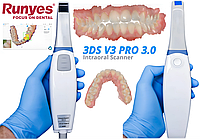Стоматологічний Внутрішньоротовий 3d Сканер Runyes 3DS PRO 3.0 Рестайлінг 2025 Інтраоральний 3d сканер