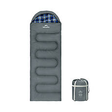 Спальний мішок з капюшоном Naturehike Clear Sky HL500 CNK2450WS042, сірий