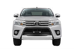 Передня накладка V2 (ABS) для Toyota Hilux 2015- рр