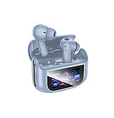 Бездротові навушники HOCO EQ21 Sandy true wireless ANC+ENC noise reduction touch screen BT headset Blue Star