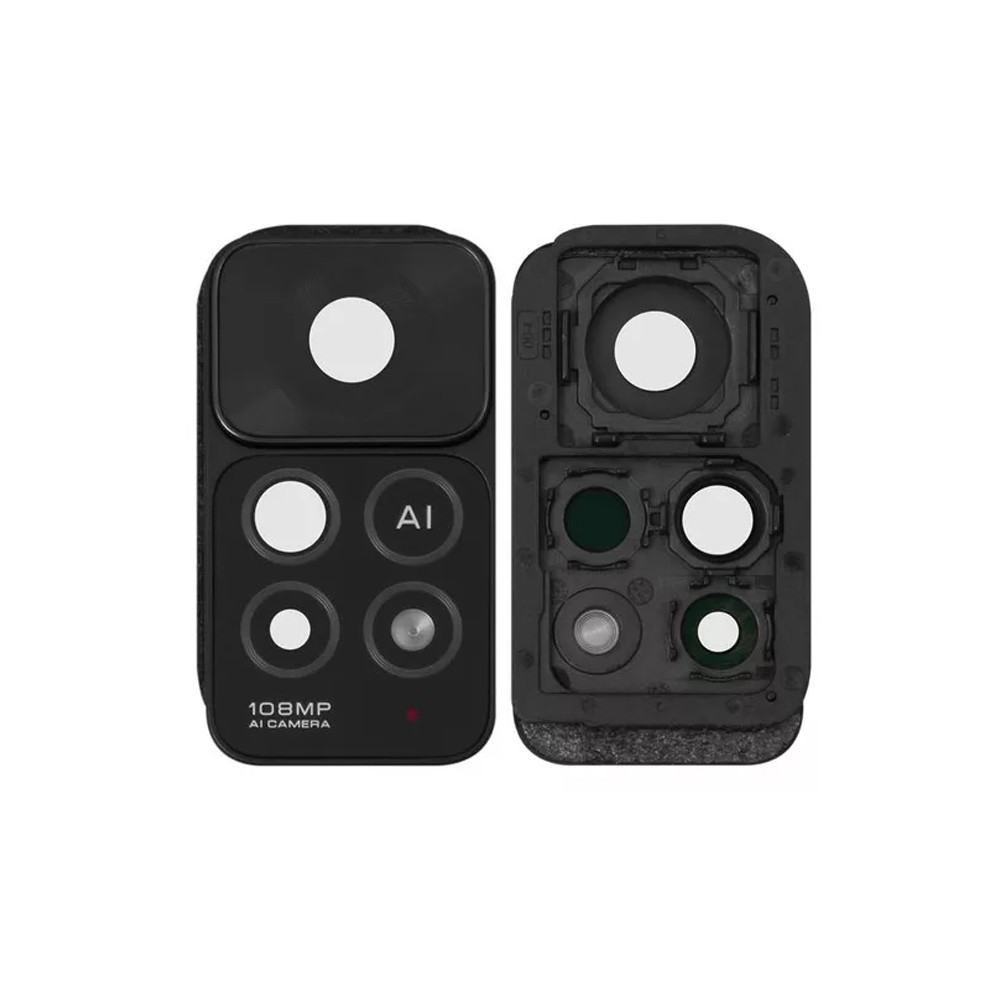 Скло камери Xiaomi Redmi Note 11 Pro 5G (з рамкою) Black