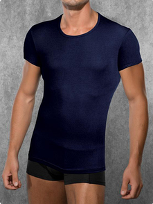 Чоловіча футболка Doreanse 2545 темно-синій