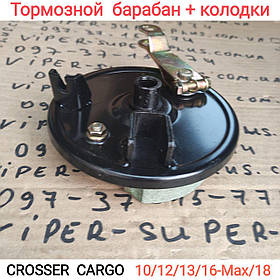 Кришка переднього колеса + колодки (комплект) для електровелосипедів та мототехніки Cargo 16