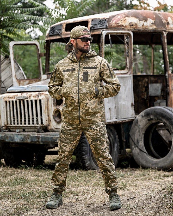 Костюм польовий піксель ріп-стоп з липучками під шеврони Restructuring ДЛ6227 ТМ, фото 1