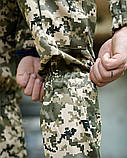 Польовий костюм GECKTAR піксель з липучками і кишенями ДЛ6497 ТМ, фото 3