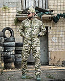 Польовий костюм GECKTAR піксель з липучками і кишенями ДЛ6497 ТМ, фото 4