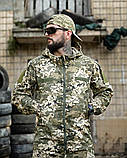 Польовий костюм GECKTAR піксель з липучками і кишенями ДЛ6497 ТМ, фото 6