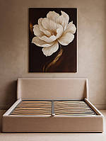 Мʼяке ліжко з мʼяким узголівʼям